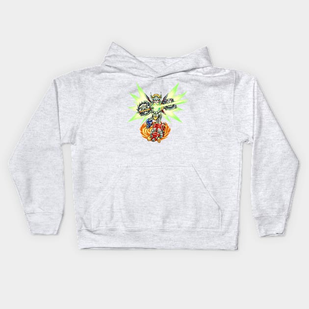 Galaxy Beast Jaekhong Kids Hoodie by Ashmish